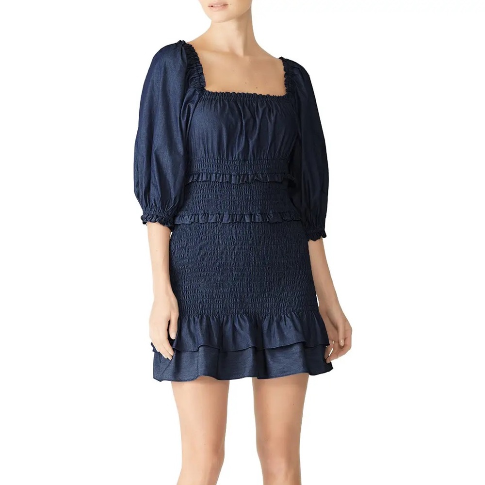 PARKER Antoinette denim dress